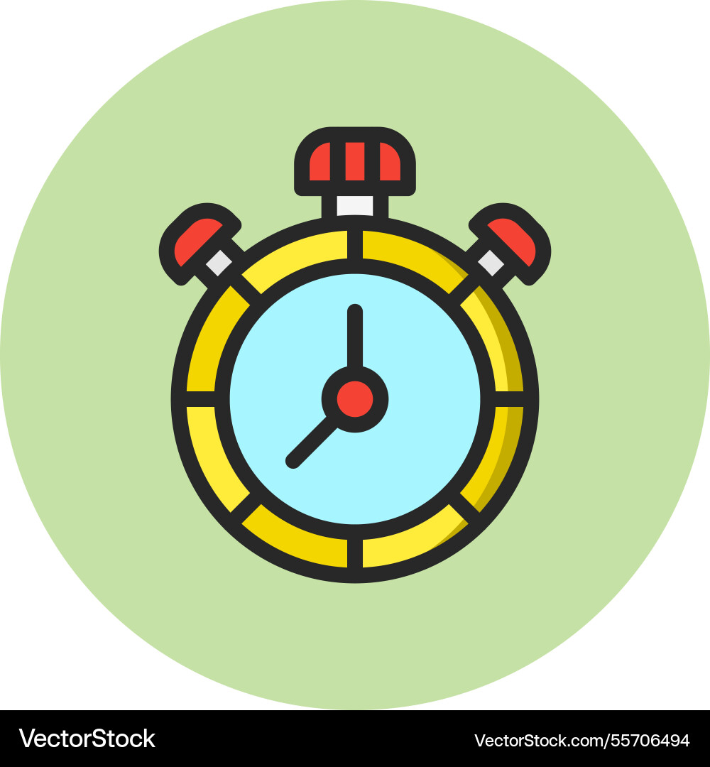 Timer icon design Vector Image
