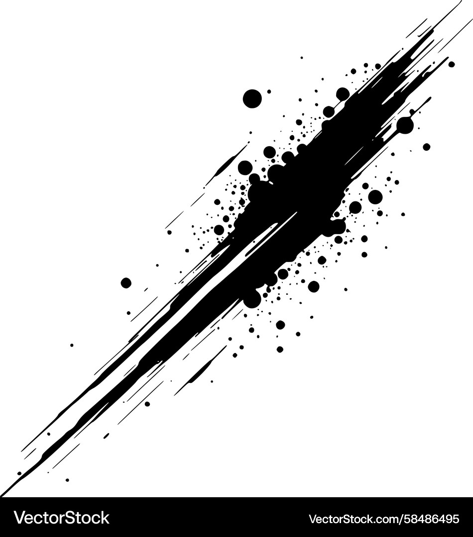 Dynamic Ink Flow Texture Vector Image