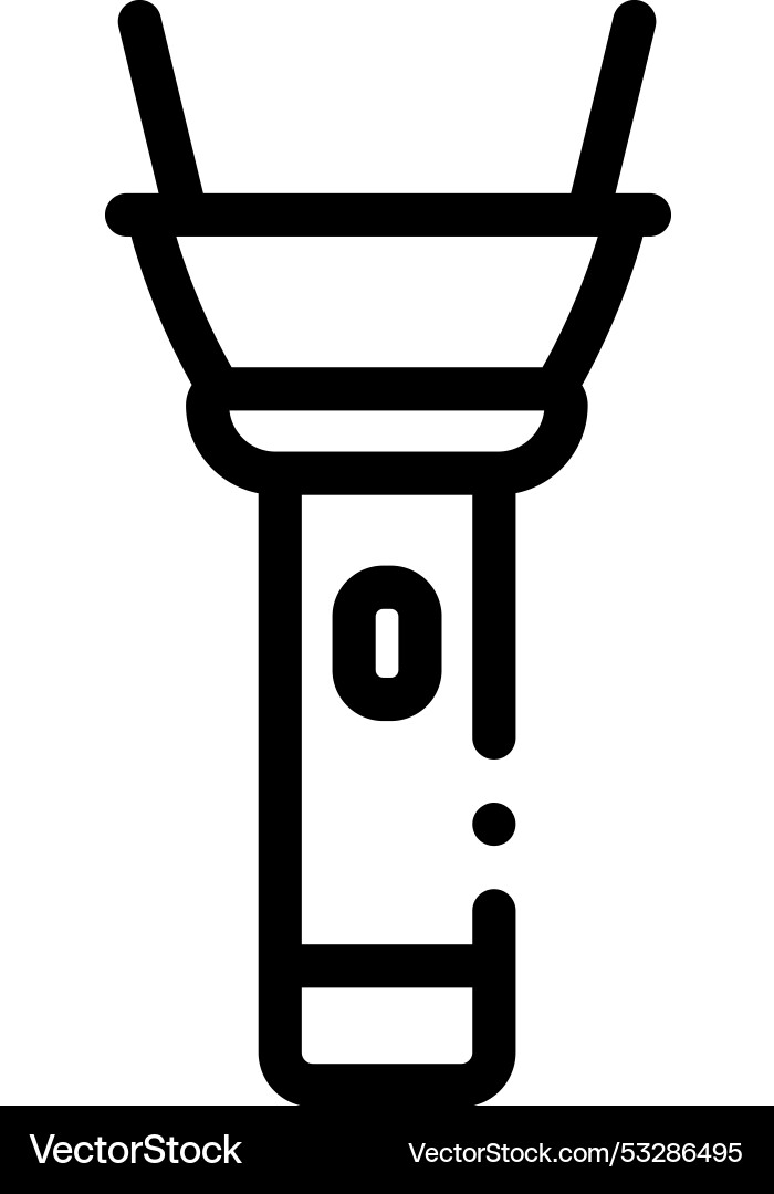 Electronics icon thin linear style design Electronics icon thin linear style design vector image