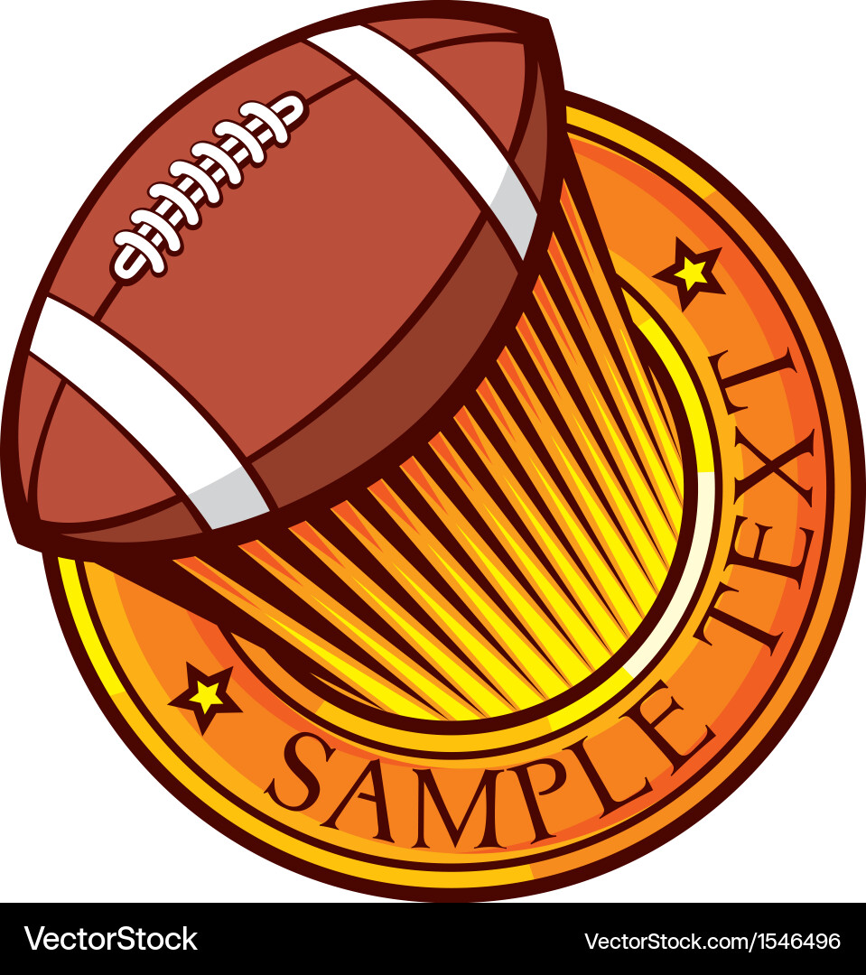 Bold Football Club Logo vector image