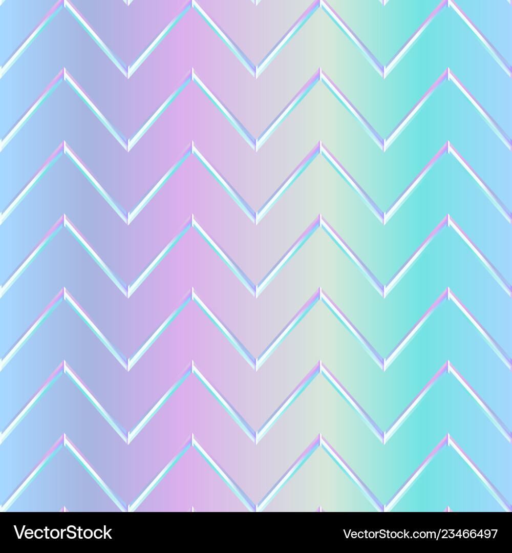 Pastel Zigzag Pattern vector image