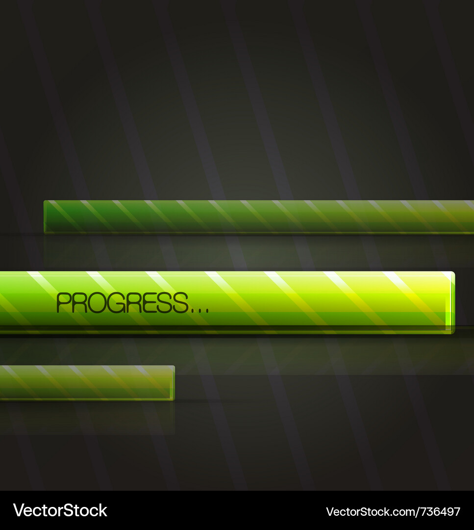 Progress background Vector Image
