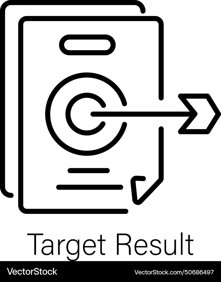 Zielergebnis Vektorbild