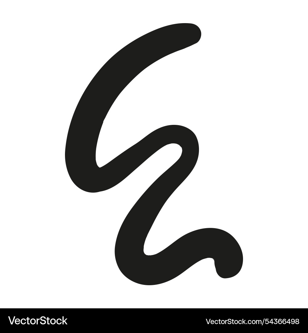 Abstract pattern with playful squiggle lines Abstract pattern with playful squiggle lines Vector Image