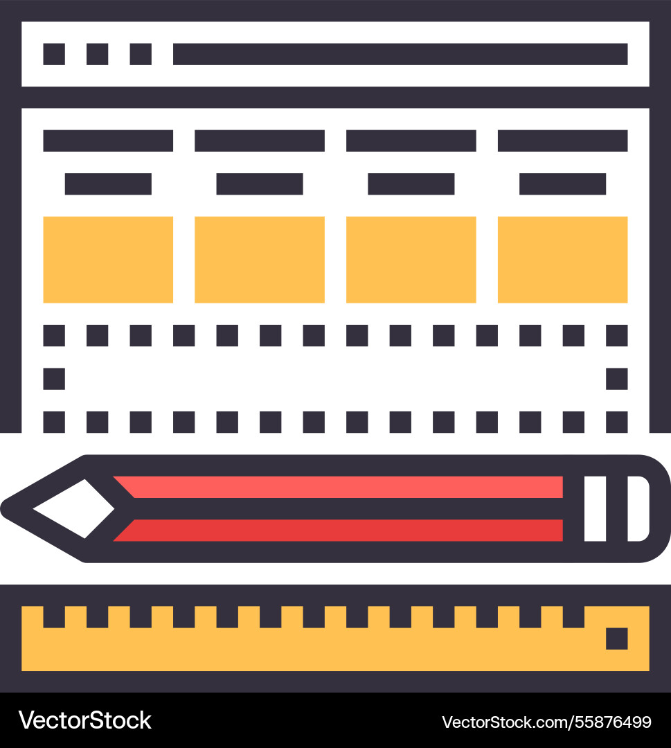 Web design Web design vector image