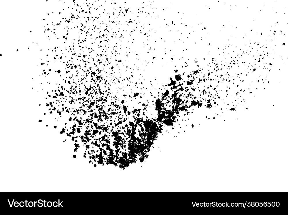 Dark noise granules vector image