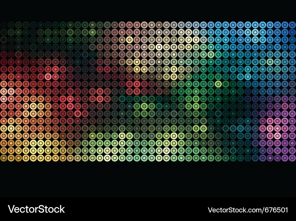 Colorful Gradient Pattern Vector Image