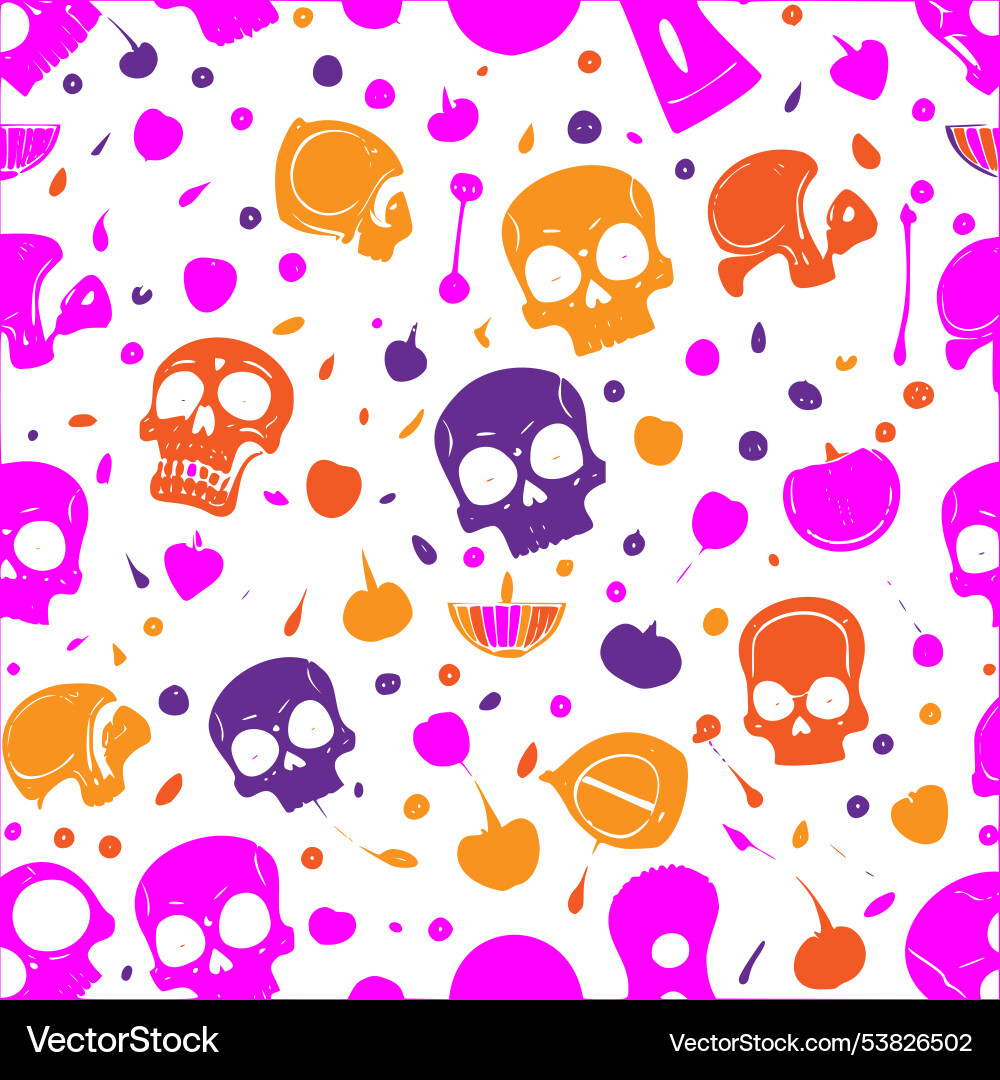 Skeleton abstract pattern seamless Skeleton abstract pattern seamless vector image