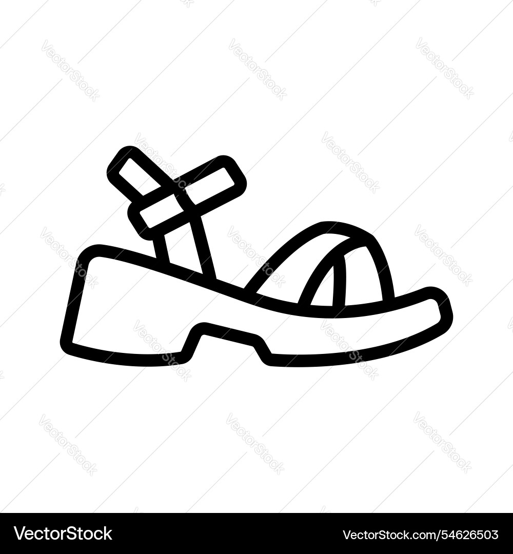 Sandal Vector Image
