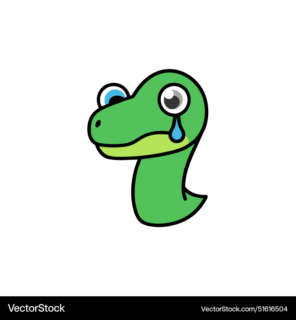 Boelens python cries icon vector image