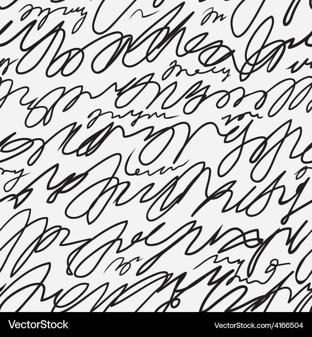 Doodle abstract pattern Vector Image