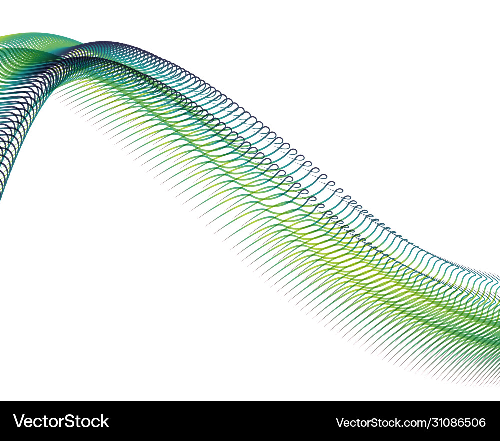 Abstract background blend wave line design Abstract background blend wave line design Vector Image