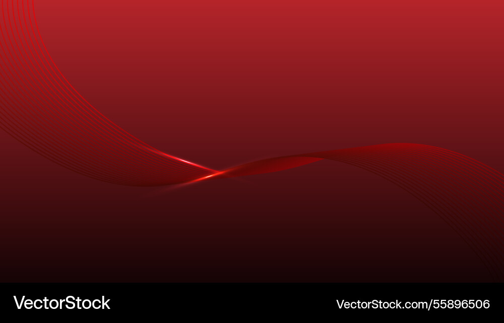 Abstract red line elements with glowing light Abstract red line elements with glowing light vector image