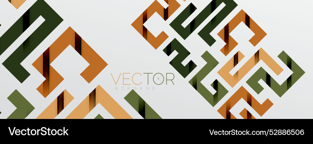 Color bend lines with shadow texture effect Vector Image