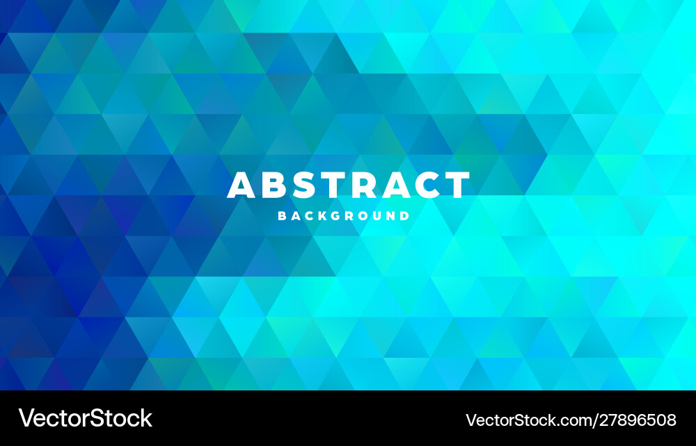 Triangle polygonal abstract background colorful vector image