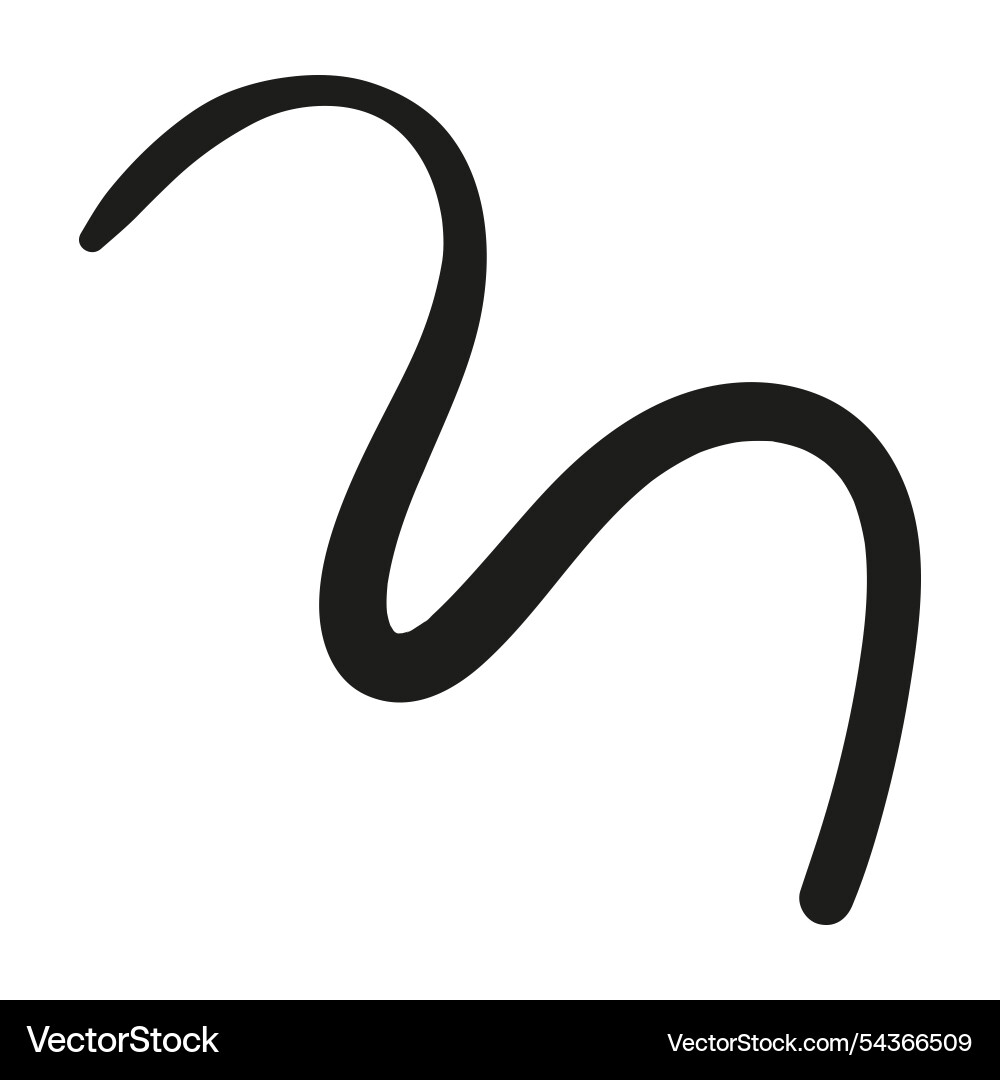 Abstract pattern with playful squiggle lines Abstract pattern with playful squiggle lines vector image