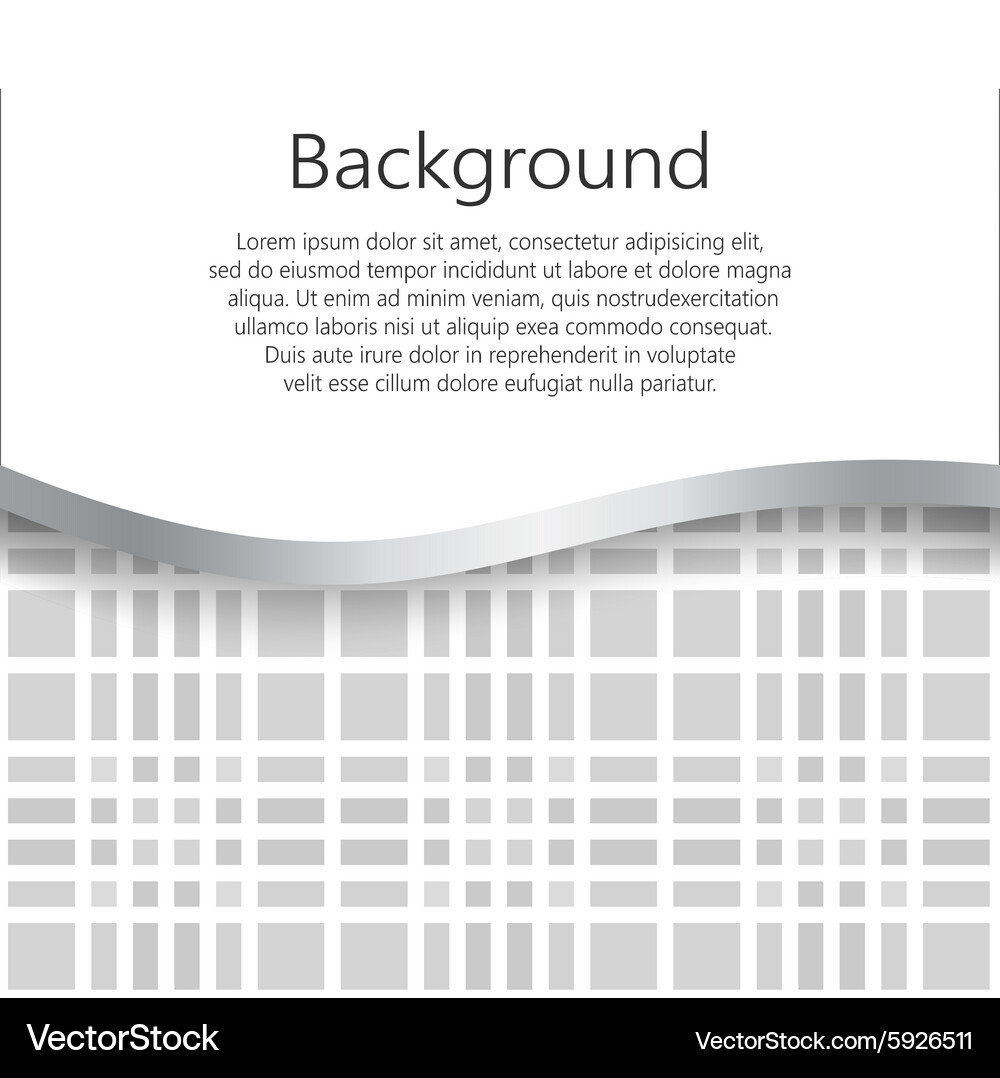 Abstract background booklet list Vector Image