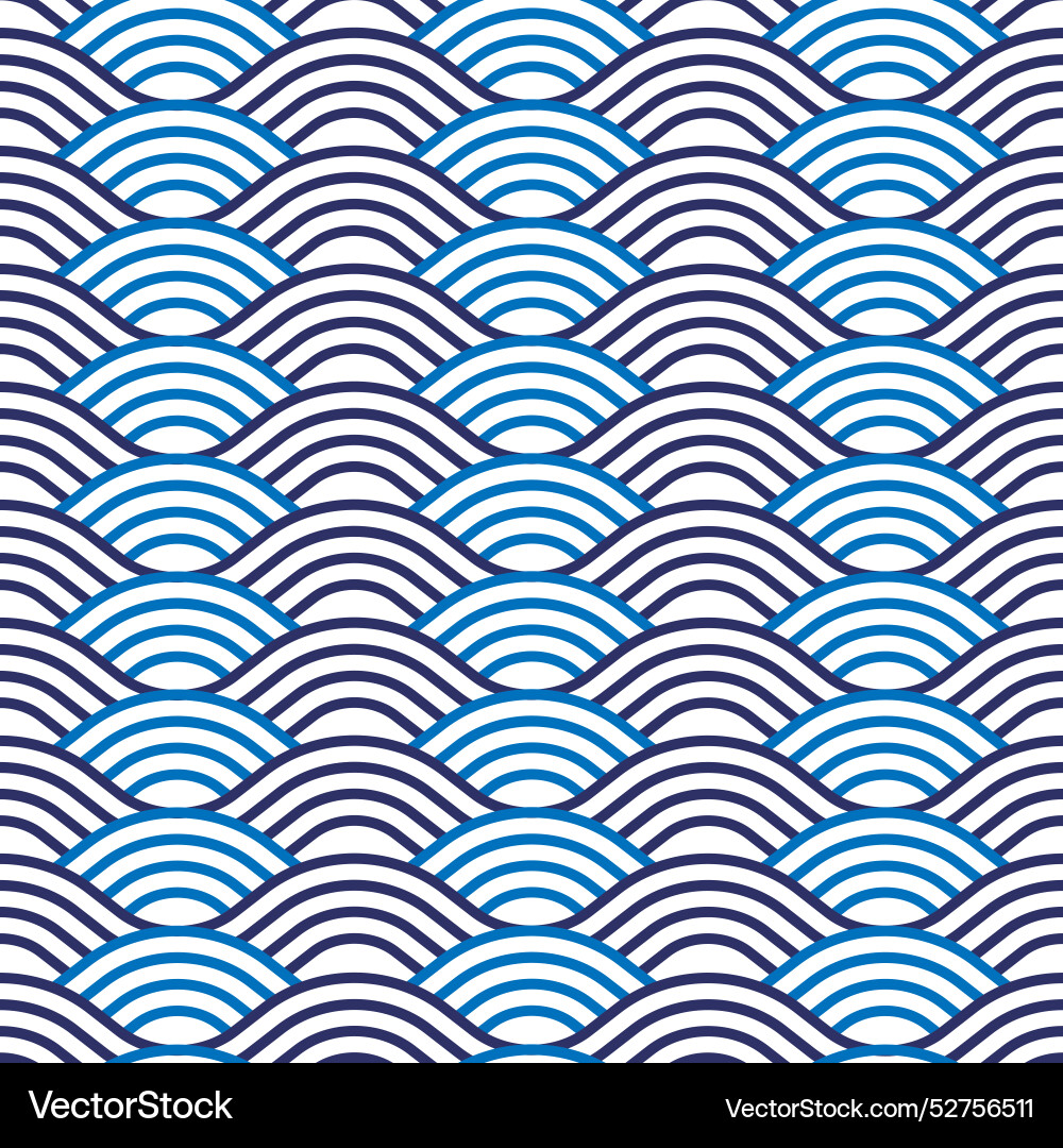 Background with seamless wave pattern Background with seamless wave pattern vector image