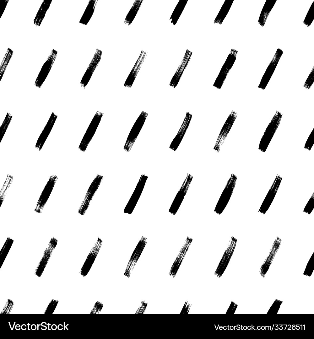 Short diagonal lines hand drawn seamless pattern Short diagonal lines hand drawn seamless pattern vector image