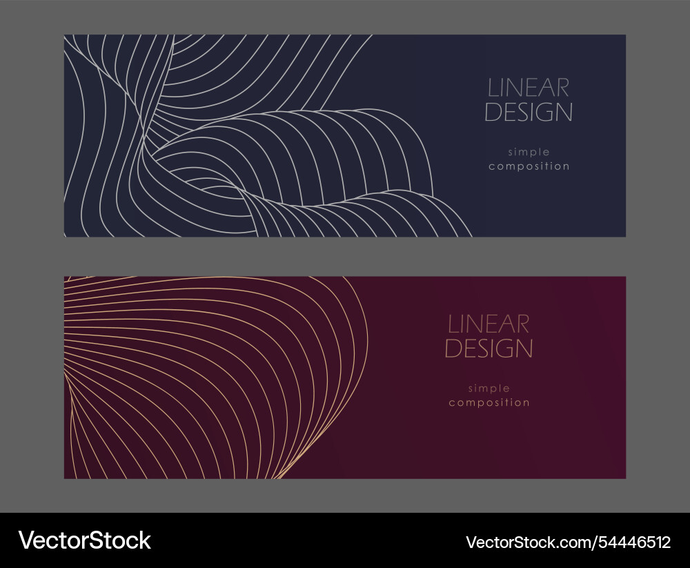 A pattern of wavy lines luxurious abstract A pattern of wavy lines luxurious abstract vector image