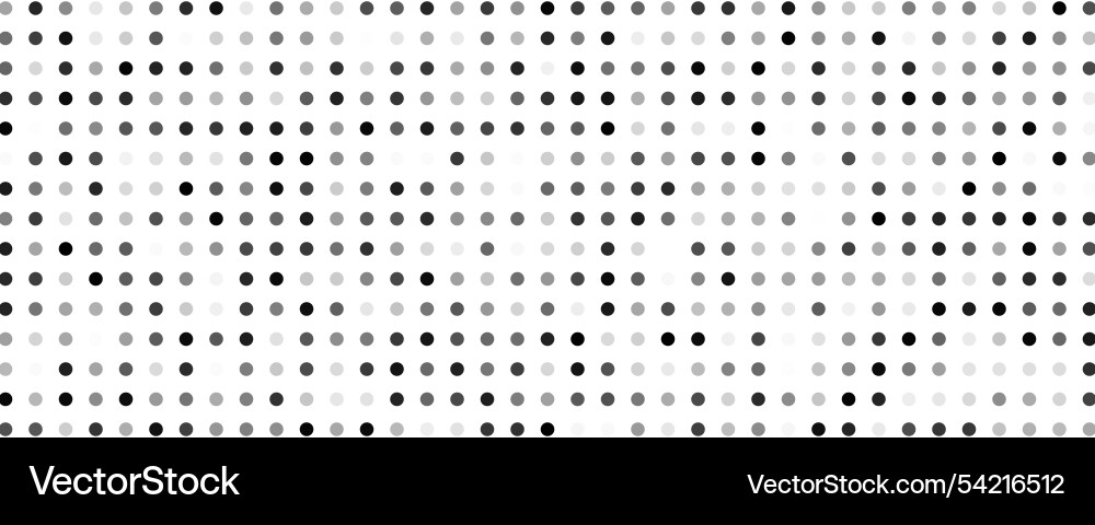 Monochrome halftone background with dots Monochrome halftone background with dots vector image