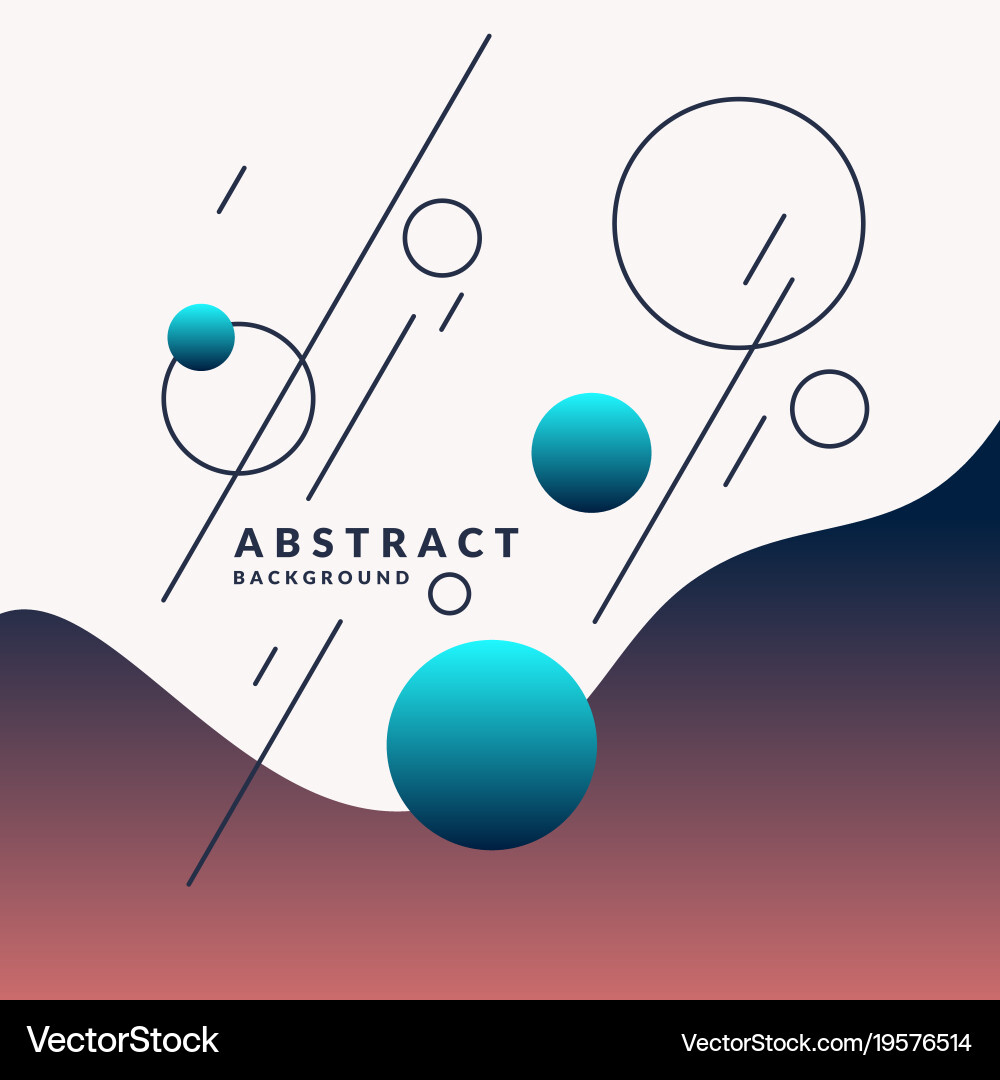 Dynamic Geometric Splash Background Vector Image