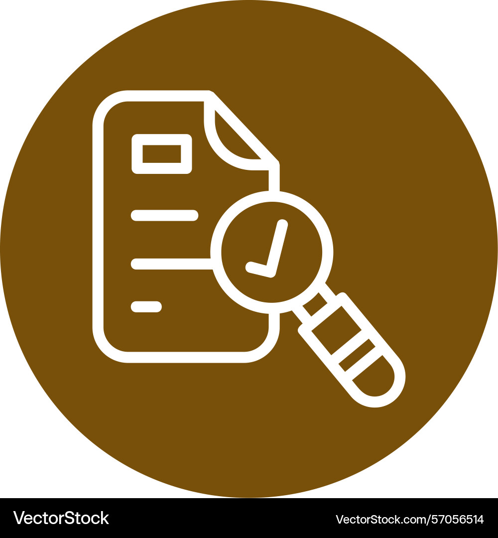Evaluation line circle style icon design Vector Image