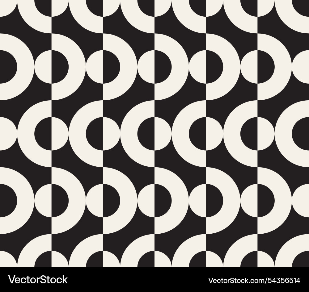 Seamless pattern repeating geometric elements Seamless pattern repeating geometric elements Vector Image