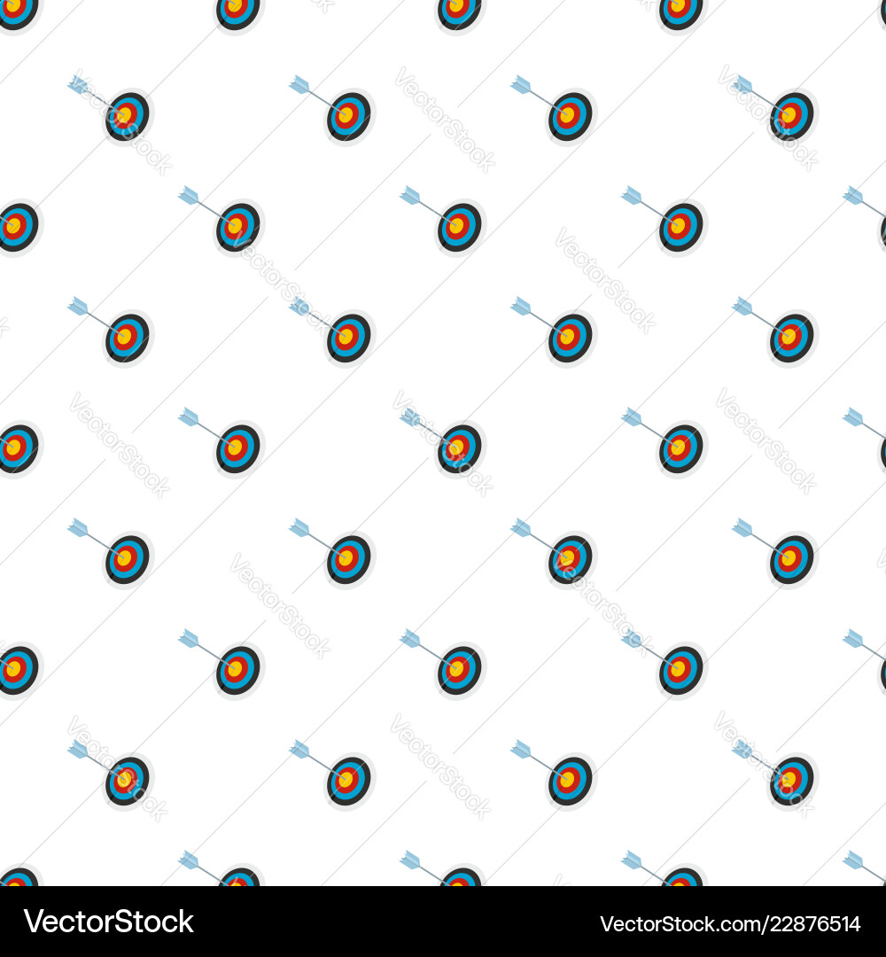 Striped target pattern seamless Striped target pattern seamless vector image