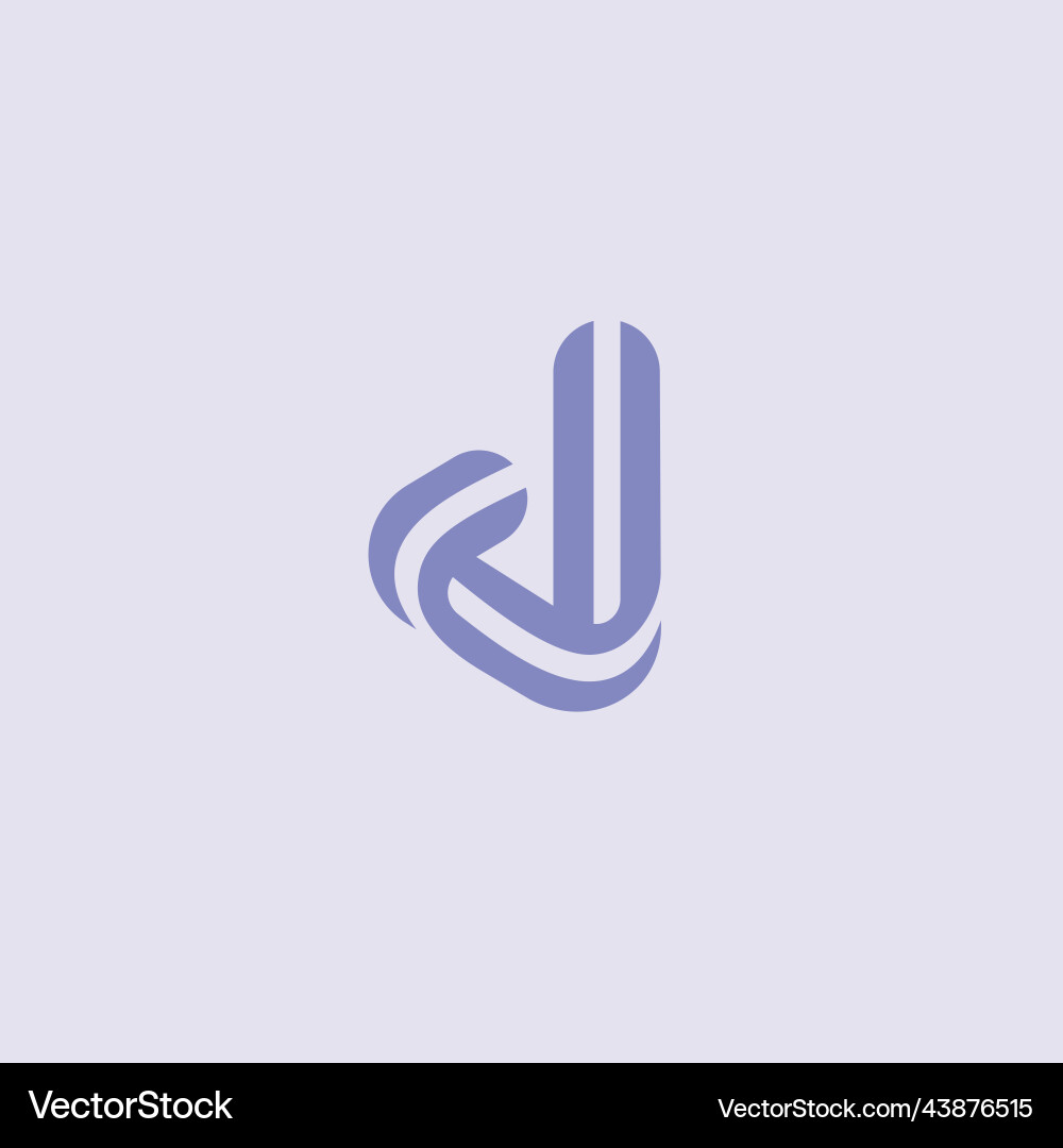 abstrakter Buchstabe d Logo Design Template kreativ Abstrakter Buchstabe d Logo Design Template kreativ vektorbild