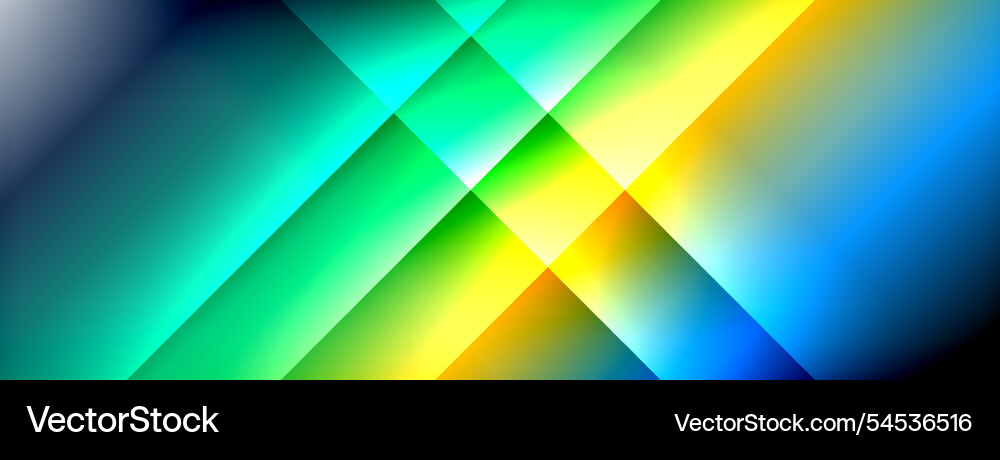 Dynamic shadow lines with gradient colors Vector Image