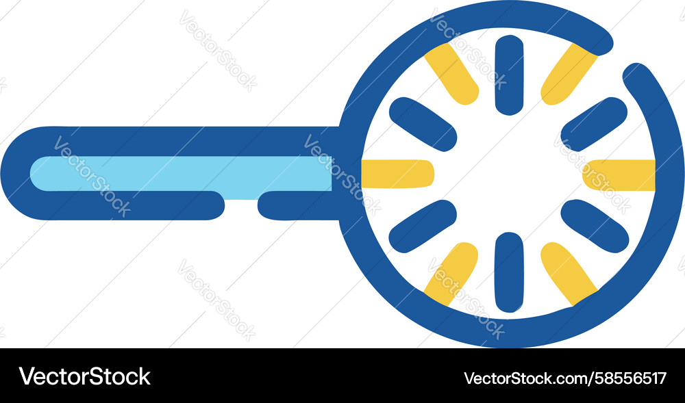 Dynamic Search Process Icon Vector Image