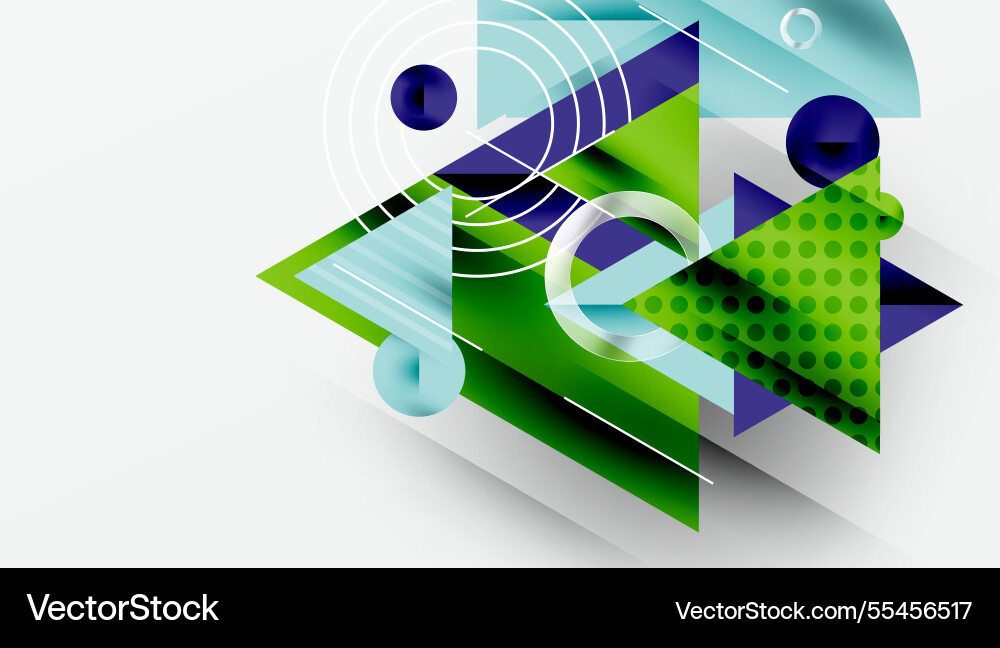 Modern abstract design with overlapping Modern abstract design with overlapping vector image