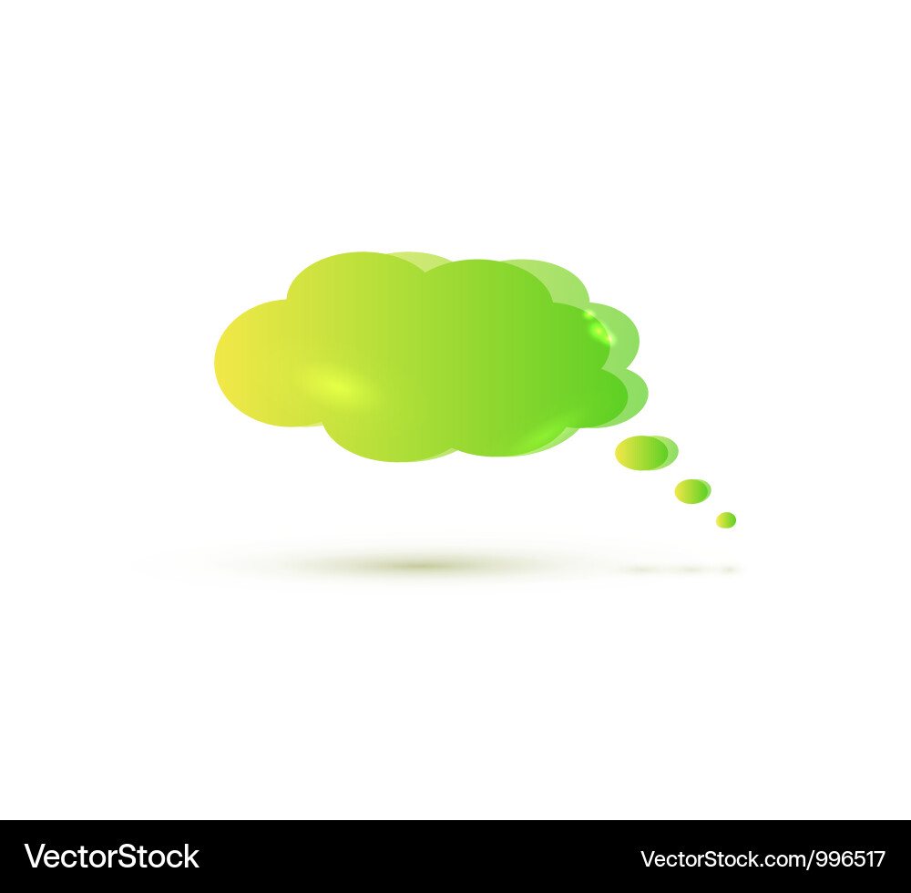 Talk bubble Vector Image