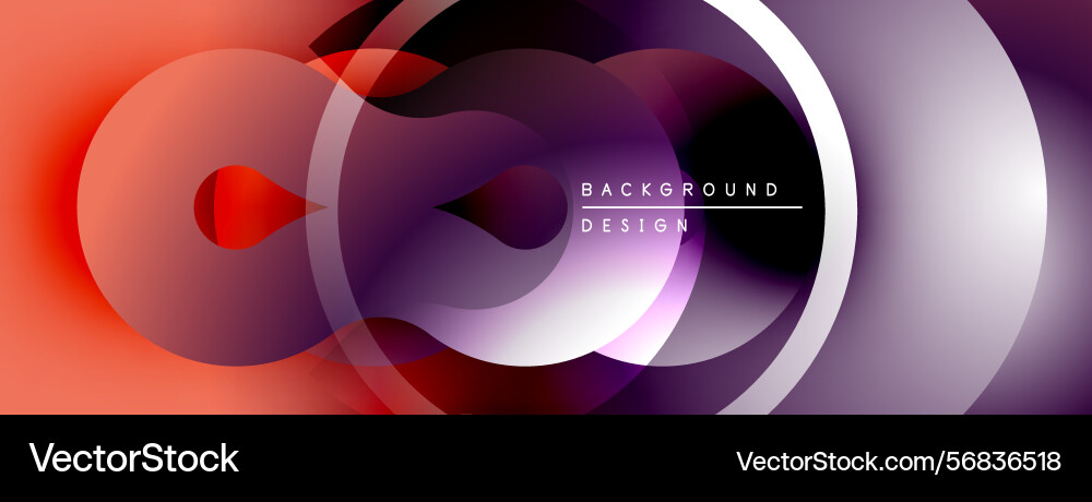 Abstract gradients overlapping circles create Abstract gradients overlapping circles create vector image