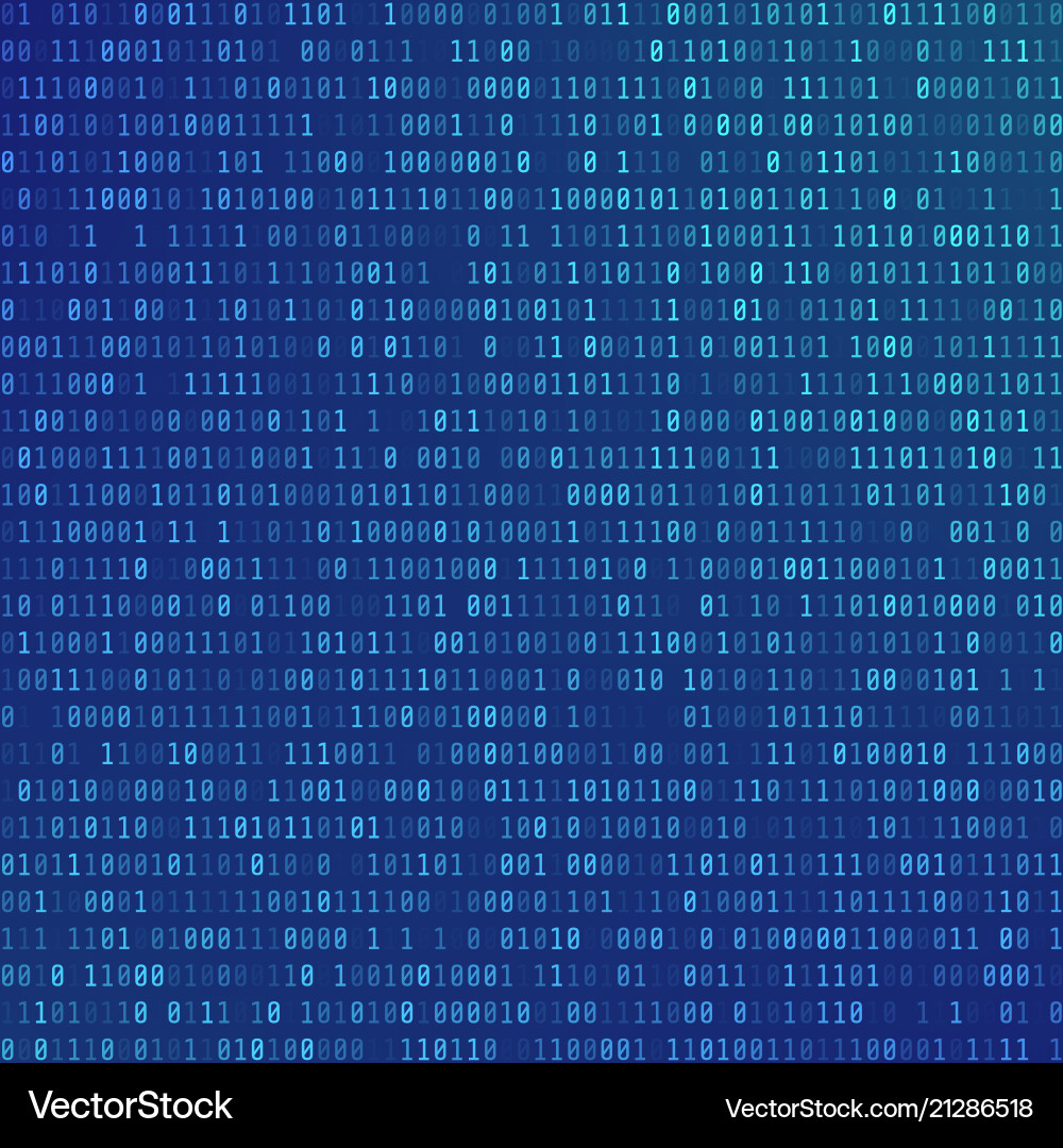 Binärer Computercode abstrakte Technologie Binärer Computercode abstrakte Technologie vektorbild