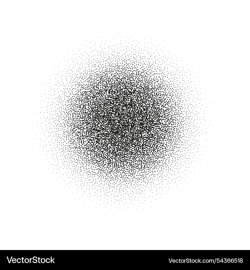 Gradient dots with grainy texture and noise Gradient dots with grainy texture and noise vector image