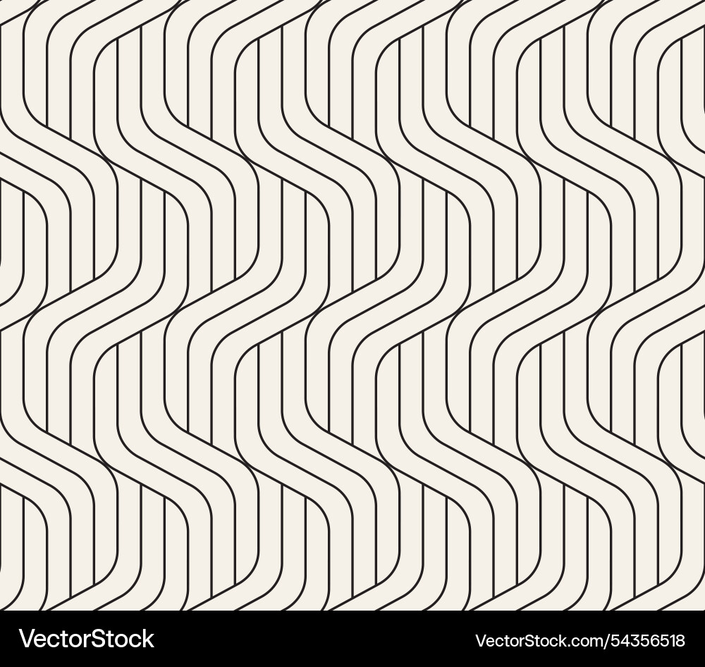 Seamless pattern repeating geometric elements vector image