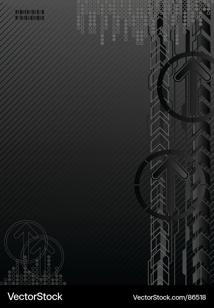 Tech Grid Hintergrund Vektorbild
