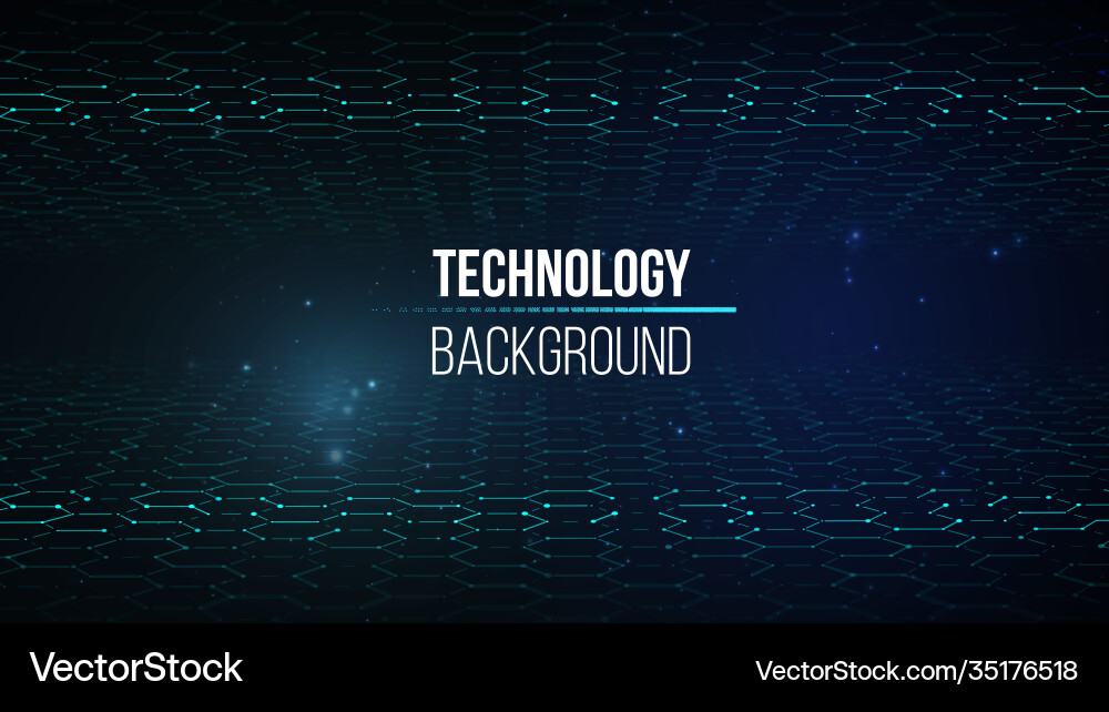 Technology background in abstract style Technology background in abstract style Vector Image