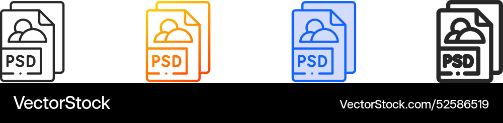 Files iconthin linear gradient blue stroke Files iconthin linear gradient blue stroke vector image
