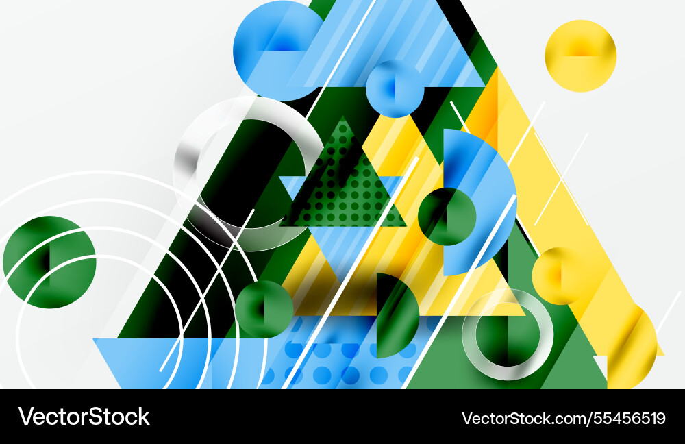 Modern abstract design with overlapping Modern abstract design with overlapping vector image