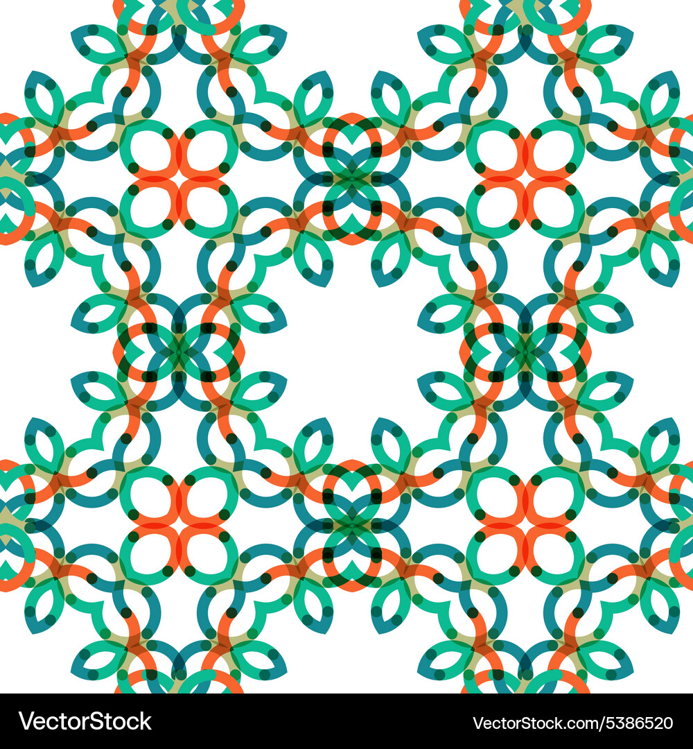 Seamless geometric abstract pattern Vector Image