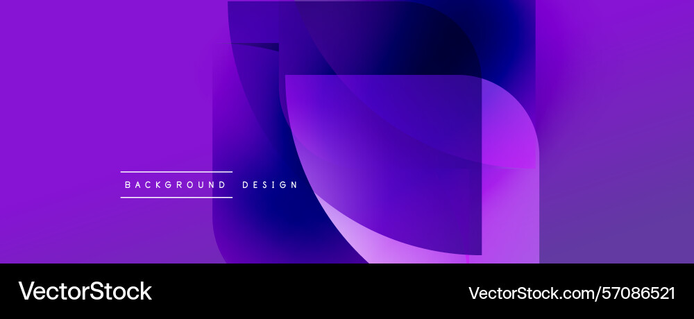Abstract purple design overlapping shapes create Abstract purple design overlapping shapes create Vector Image