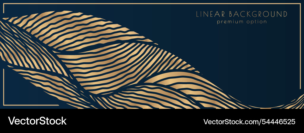 A pattern of wavy lines luxurious abstract A pattern of wavy lines luxurious abstract vector image