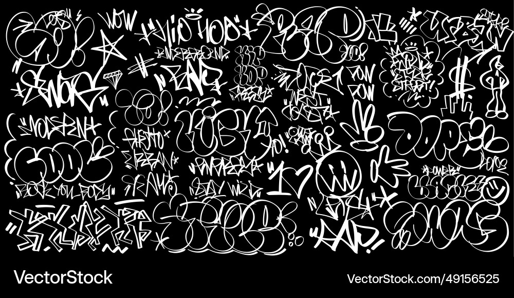 Graffiti Tag Art Vector Image