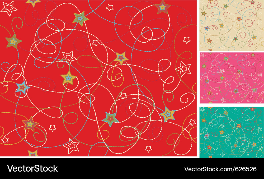 Pattern print Vector Image
