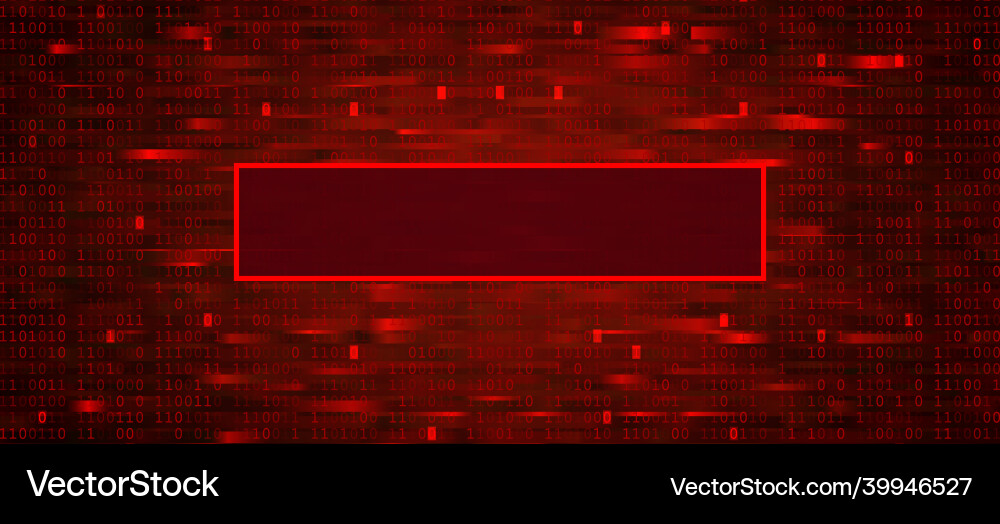 Binary code dark red background with copy space Binary code dark red background with copy space vector image