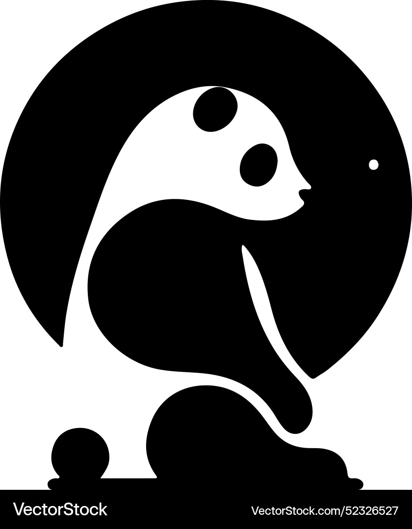 Panda Royalty Free Vector Image - VectorStock