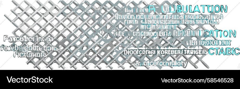 Data & Knowledge Network Vector Image